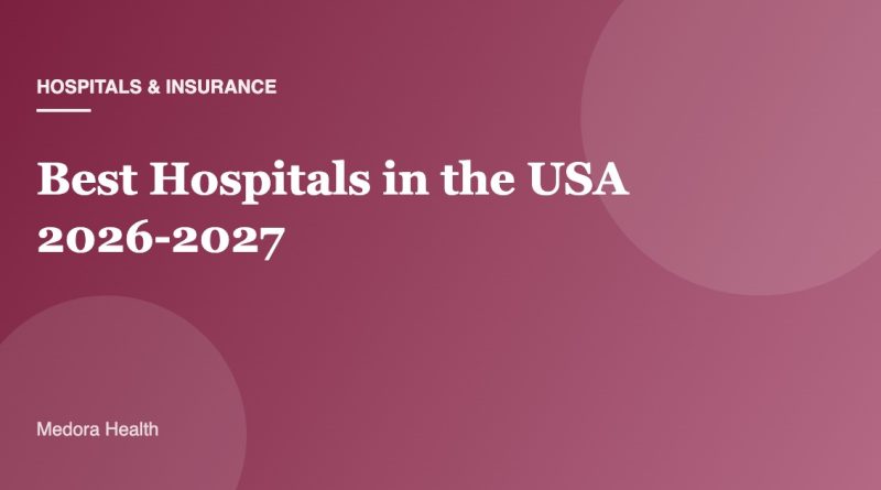 Best hospitals in the USA 2026-2027 Honor Roll